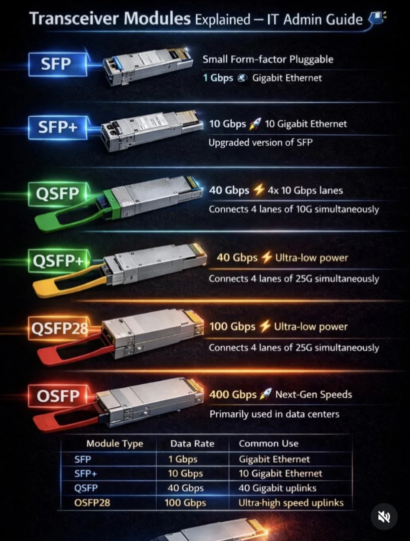 Ağ Dünyasının Gizli Kahramanları: Transceiver Modülleri Rehberi