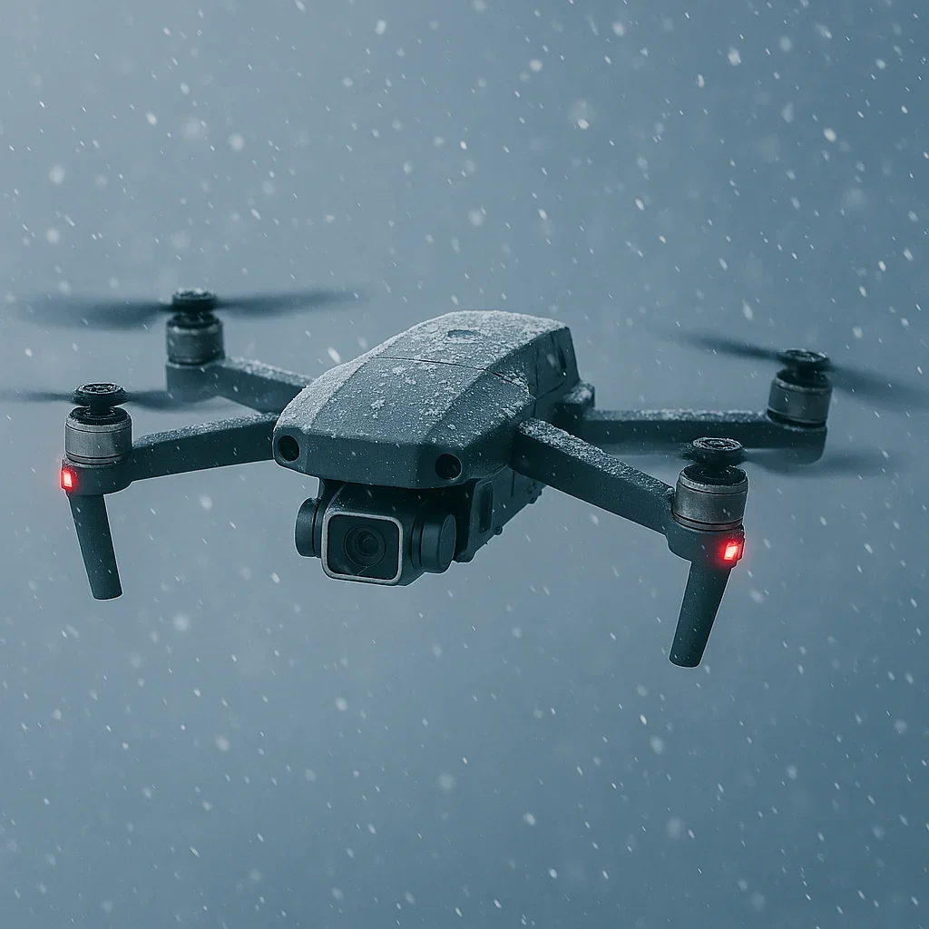 Karlı Havada DRONE Nasıl Kullanılır .? Nelere Dikkat Edilmeli.